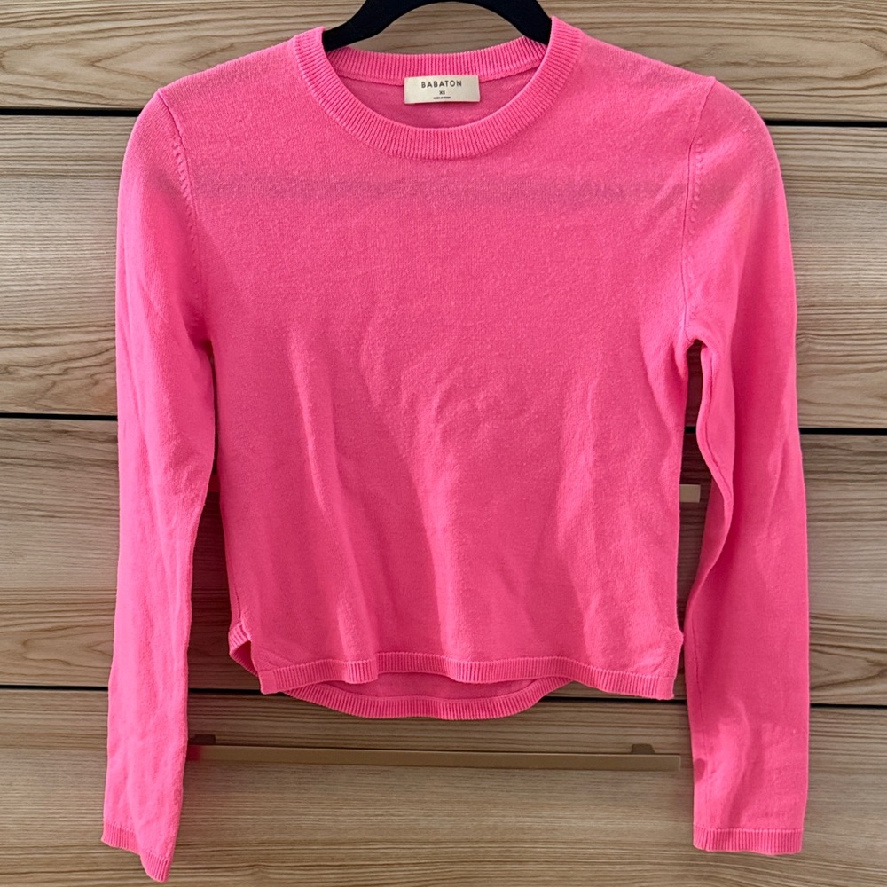 Babaton Crewbeck Merino Wool Sweater